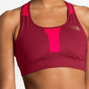 The North Face Stow-N-Go Bra Rumba Red/Atomic Pink